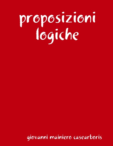 proposizioni logiche