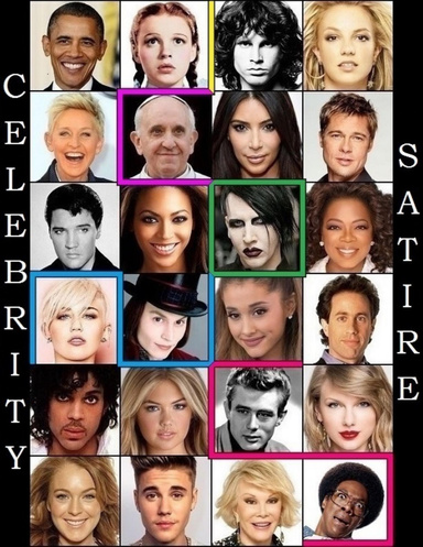 Icons: Celebrity Satire