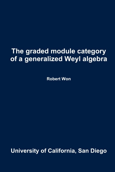 The graded module category of a generalized Weyl algebra