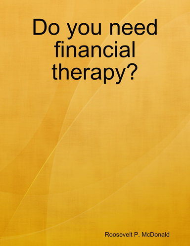 Do you need financial therapy?