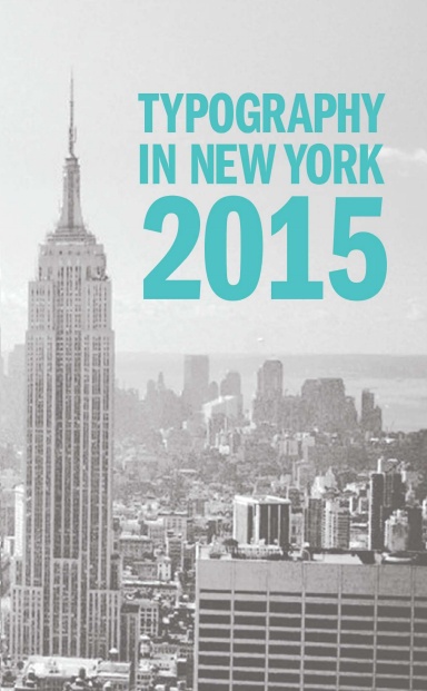 TYPOGRAPHY IN NEW YORK 2015