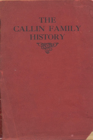 Callin Family History - 1911