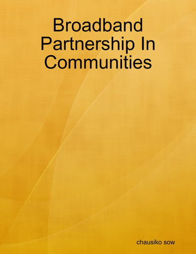 Broadband Partnership In Communities