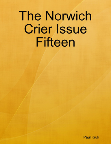 The Norwich Crier Issue Fifteen