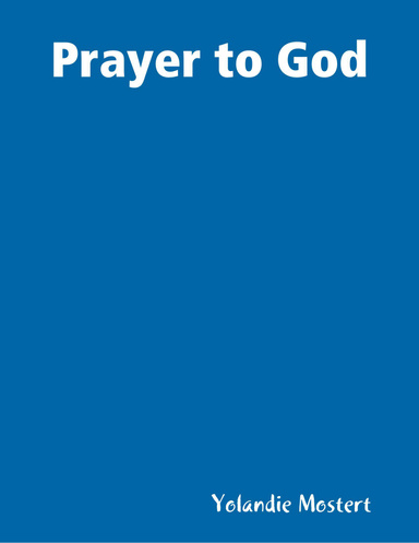 Prayer to God