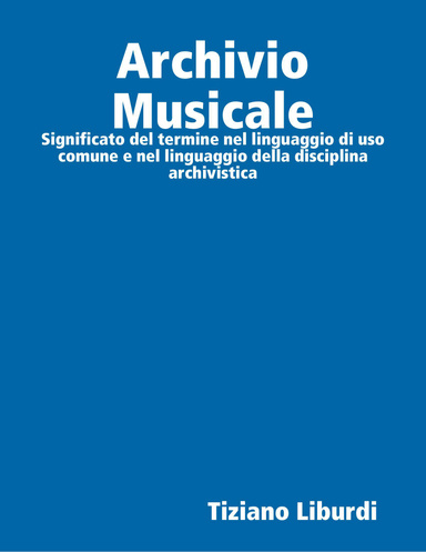 Archivio Musicale