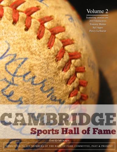 Cambridge Sports Hall of Fame Inductees Vol. 2
