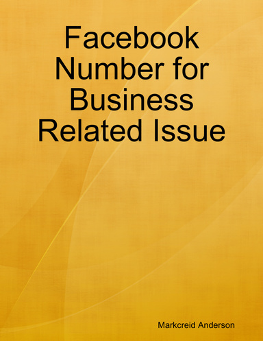 Facebook Number for Business Related Issue