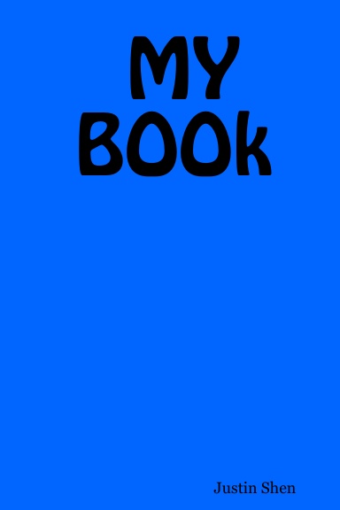 MY BOOk
