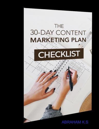Ebook-The 30-Day Content Marketing Plan