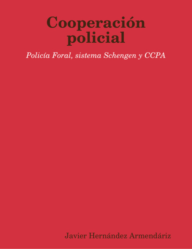 Cooperación policial: Policía Foral, sistema Schengen y CCPA
