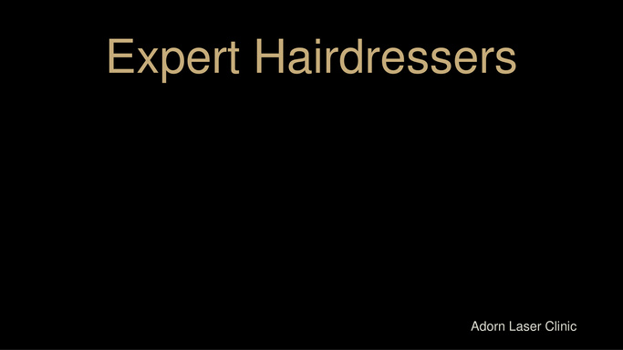 Expert Hairdressers