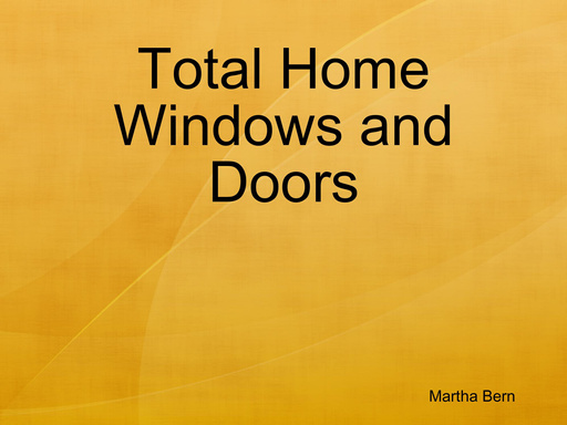 Total Home Windows and Doors