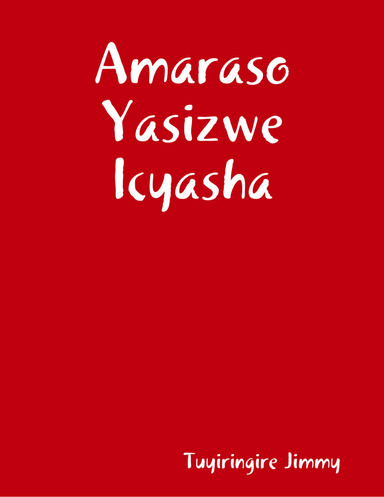 Amaraso Yasizwe Icyasha