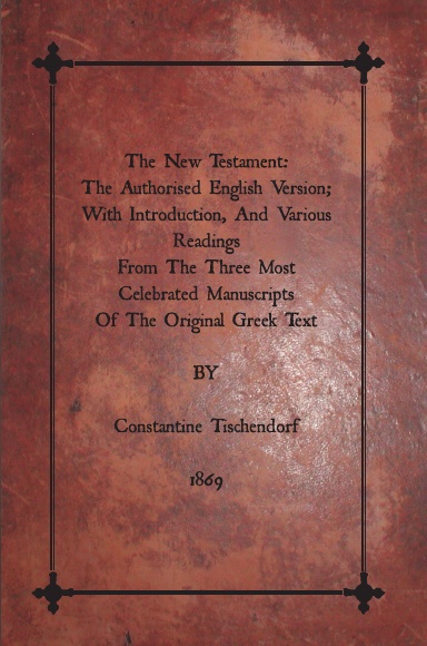 Tischendorf AV New Testament with variants