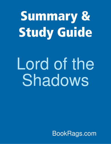 Summary & Study Guide: Lord of the Shadows