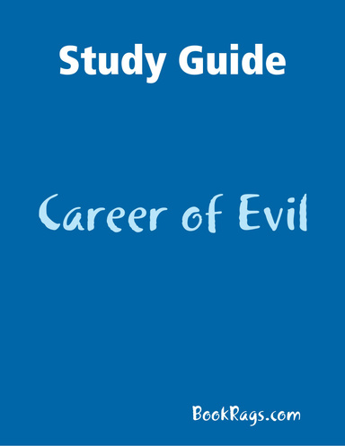 Study Guide: Career of Evil