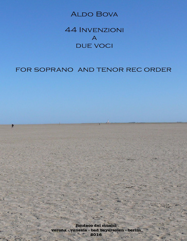 44 Two Parts Inventions for recorders