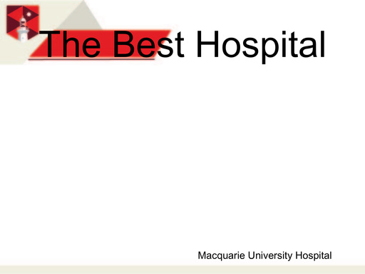 The Best Hospital