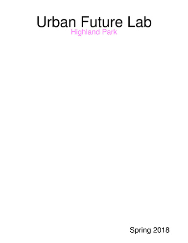 Urban Future Lab - Highland Park