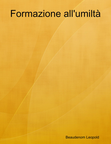 Formazione all'umiltà