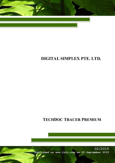 Tech Doc Tracer Premium 02/2015
