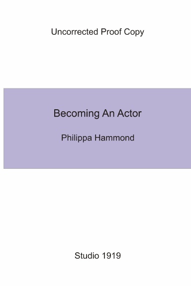 Becoming An Actor