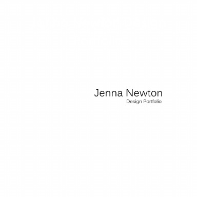 Jenna Newton Design Portfolio
