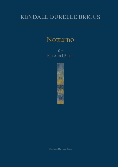 Notturno for Flute and Piano Flute Part
