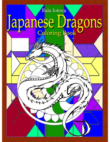 Japanese Dragons: Coloring Book