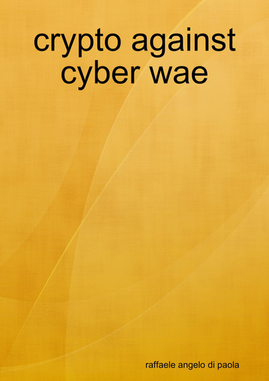 crypto against cyber wae