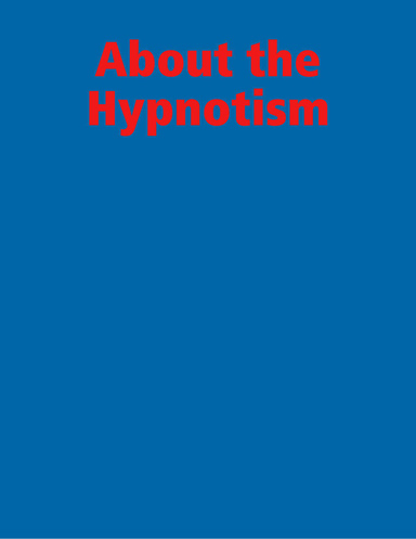 About the Hypnotism