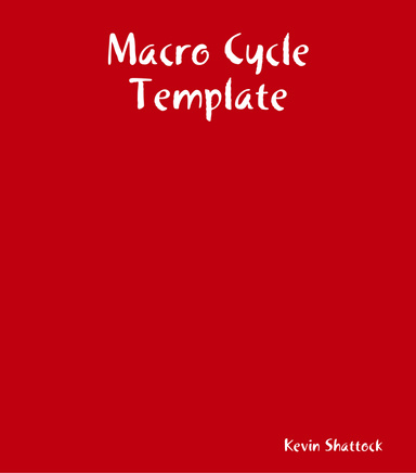 Macro Cycle Template