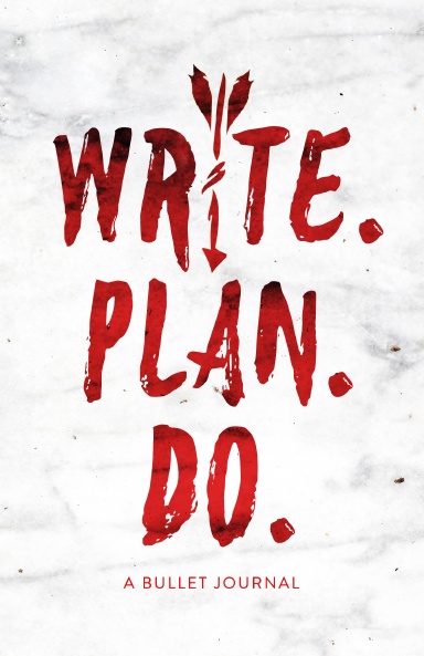Write. Plan. Do. Bullet Journal (Red)