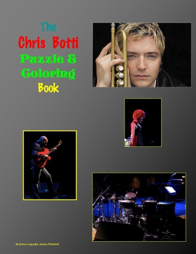 Chris Botti Puzzle & Coloring Book