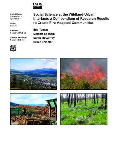 Social Science at the Wildland-Urban Interface: a Compendium of Research Results to Create Fire-Adapted Communities
