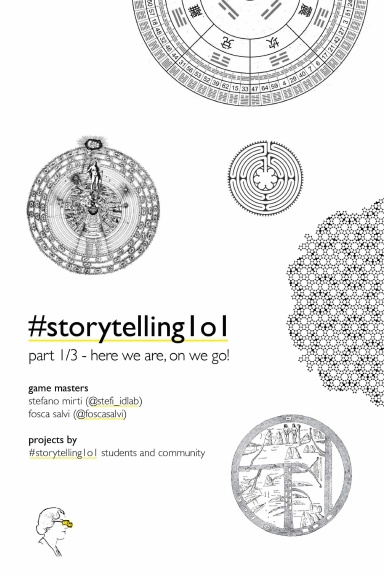 #storytelling1o1 part 1/3 - here we are, on we go! (paperback edition)