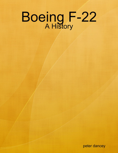 Boeing F-22 - A History