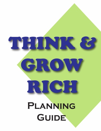 Think & Grow Rich Planning Guide