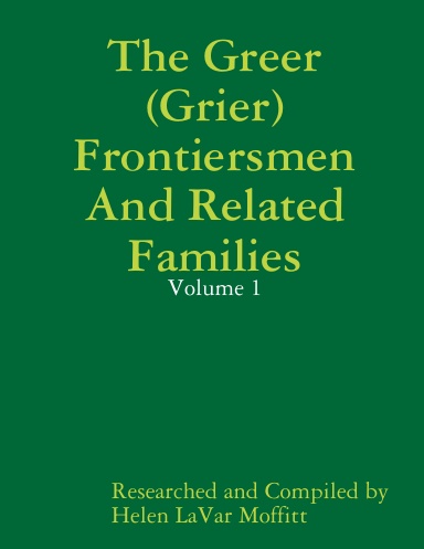 Greer Volume 1