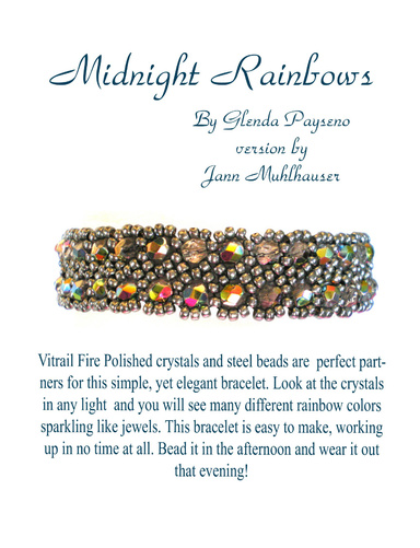 Midnight Rainbows Bracelet