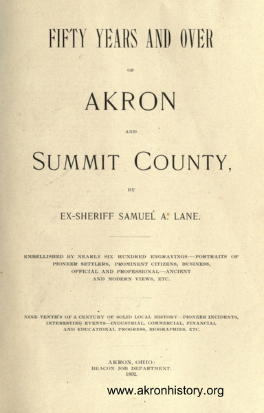 Fifty years and over of Akron and Summit County
