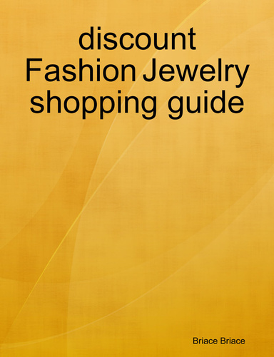 discount Fashion Jewelry shopping guide