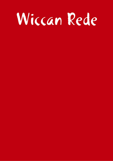 Wiccan Rede