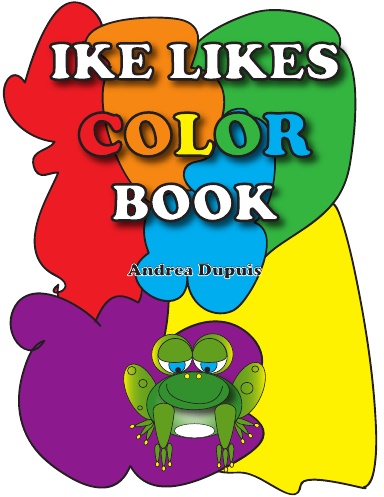 Ike Likes Color Book