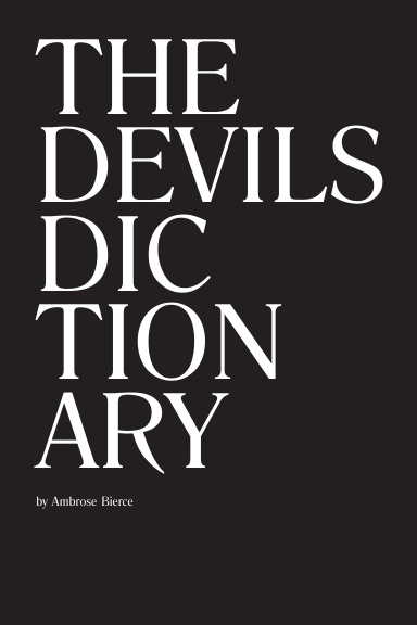 The Devils Dictionary