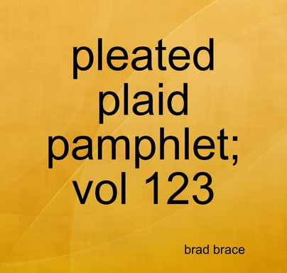 pleated plaid pamphlet; vol 123