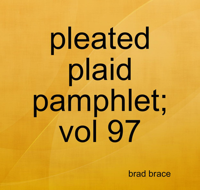 pleated plaid pamphlet; vol 97