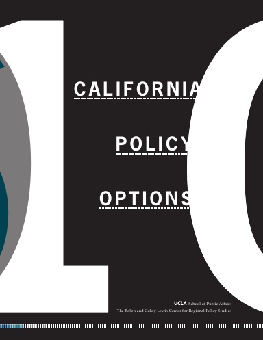 California Policy Options 2010