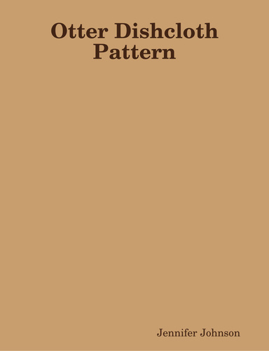 Otter Dishcloth Pattern